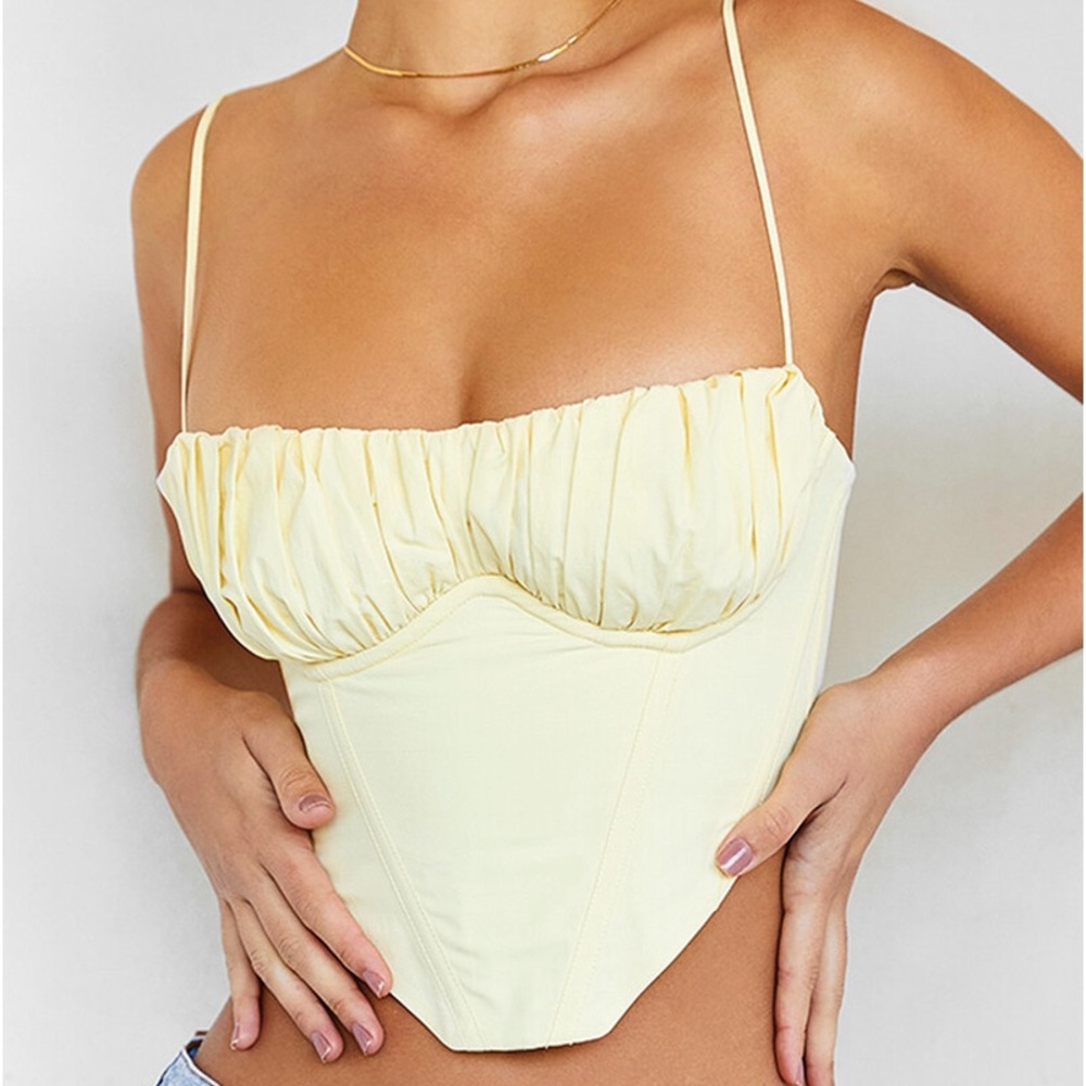 “Lemon” corset top